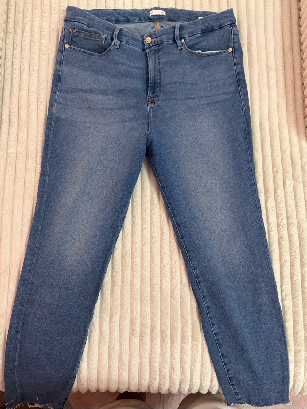 Good American Good Legs Jeans Size 18 Blue NWOT